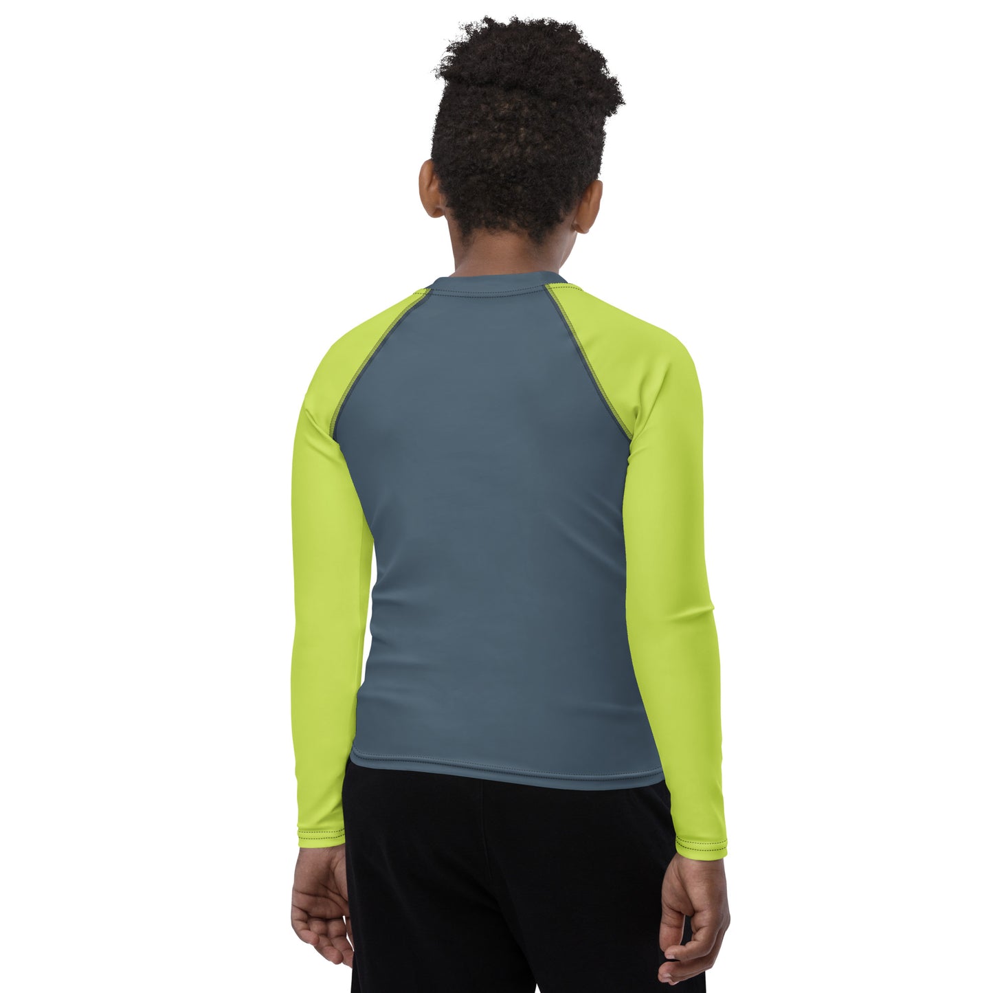 Rashguard für Jugendliche - Limette