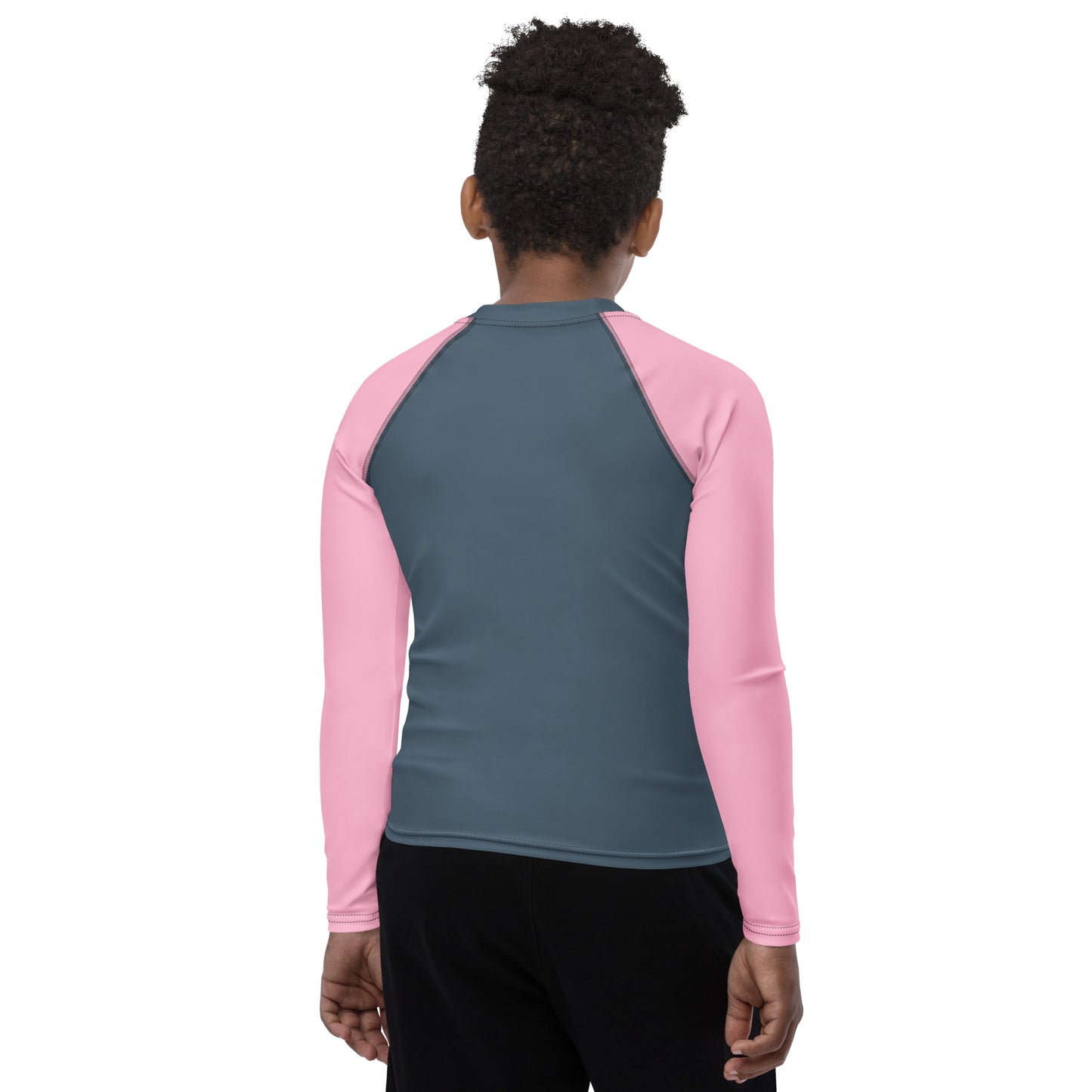 Rashguard für Jugendliche – Rosa Zuckerwatte