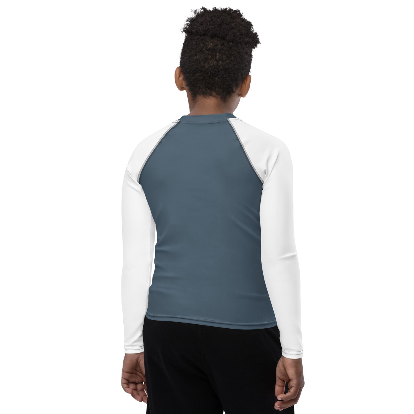 Youth Rash Guard - White