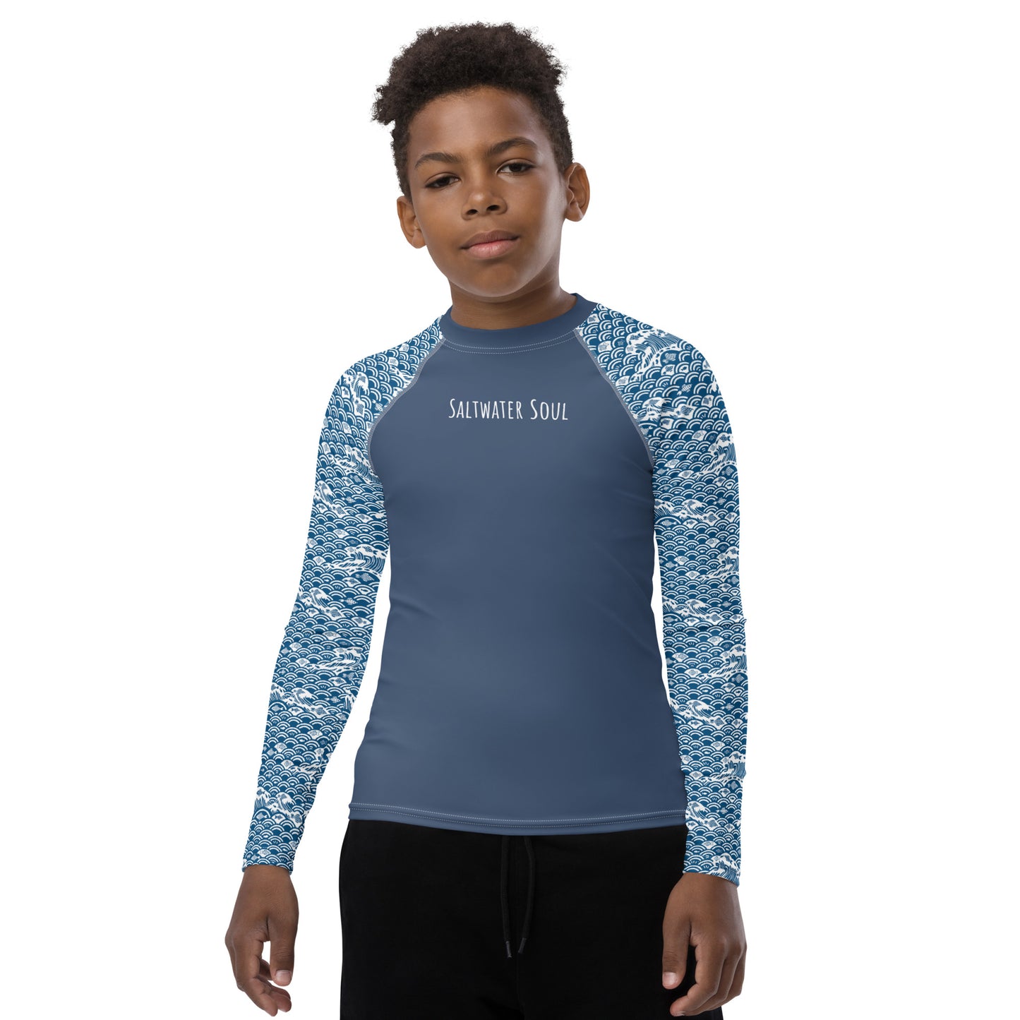 Youth Rash Guard - Saltwater Soul