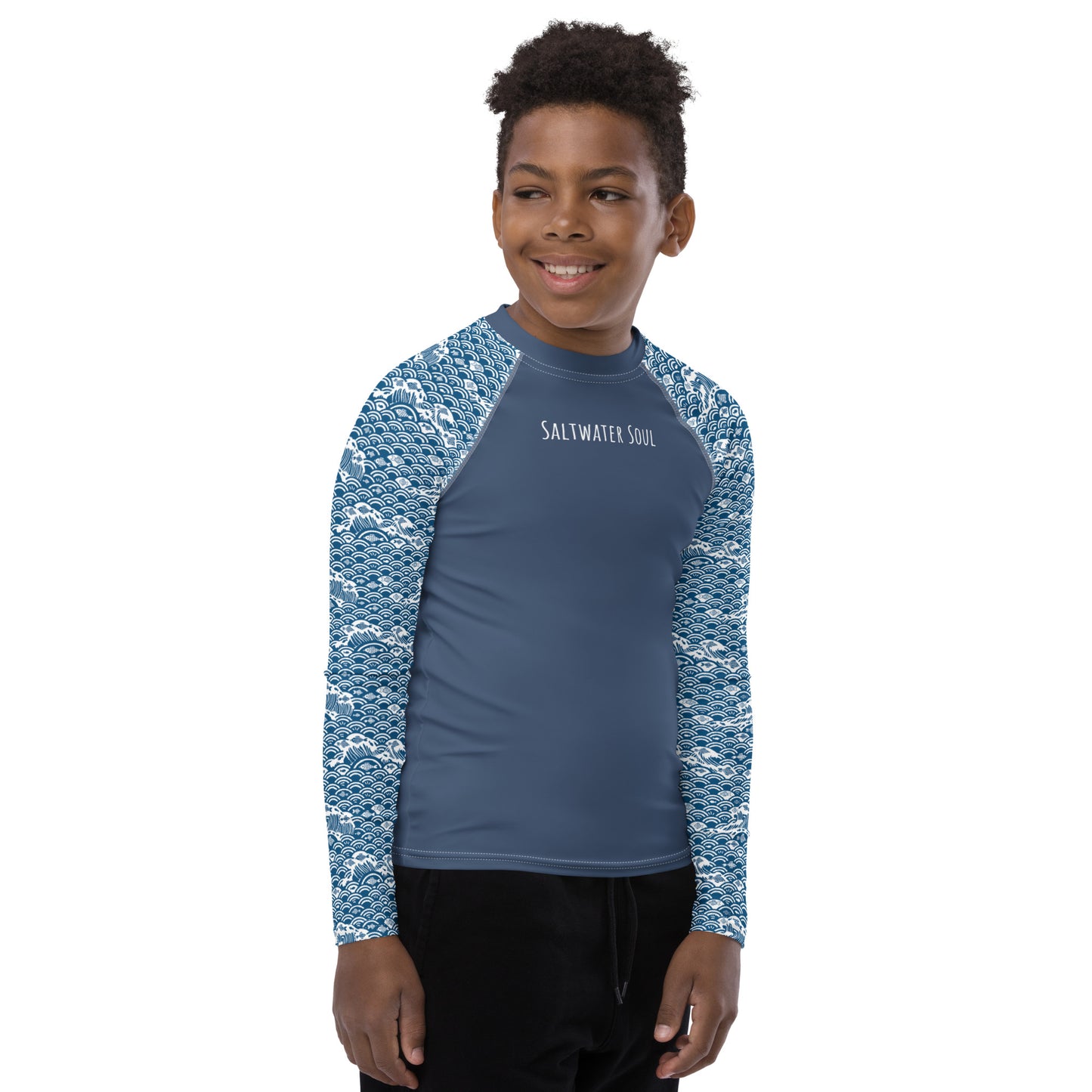 Youth Rash Guard - Saltwater Soul