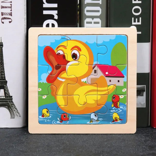 PuzzlePlay チャンキー木製パズル