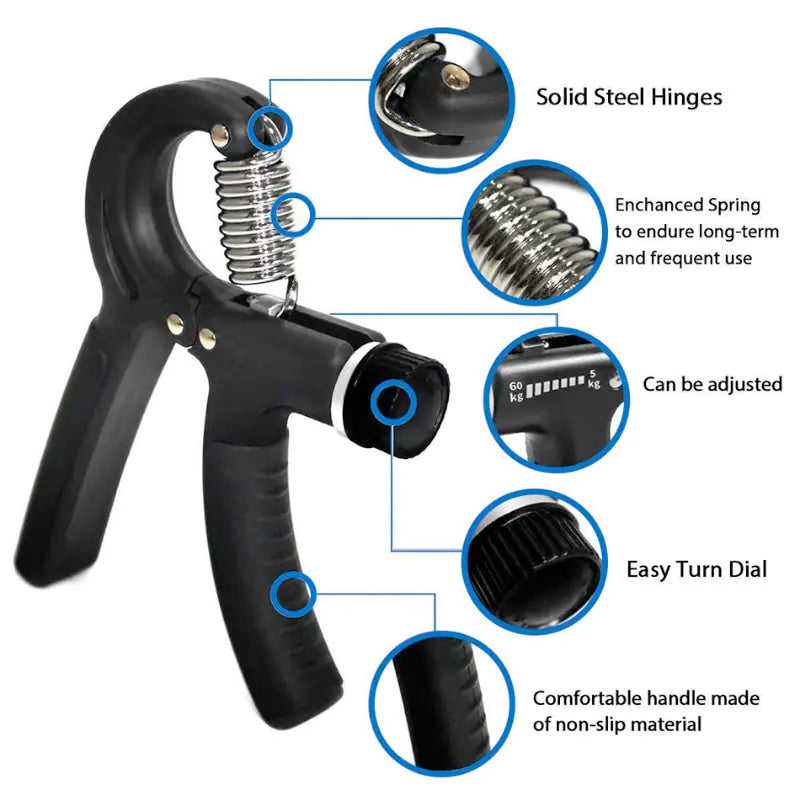 GripMaster Adjustable Grip Strengthener