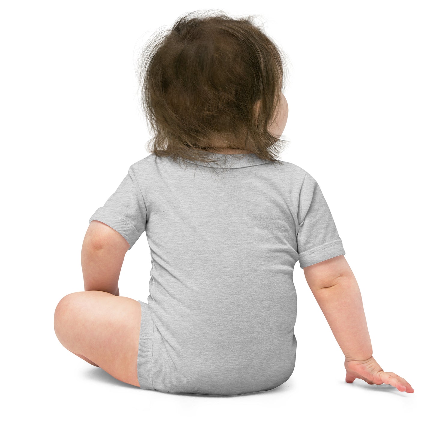 "Dabbing Cat" Short Sleeve Baby One Piece