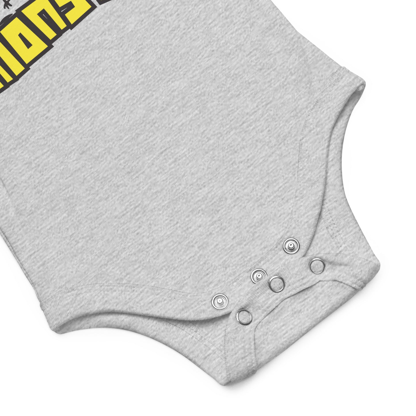 "Little Monster" Short Sleeve Baby One Piece