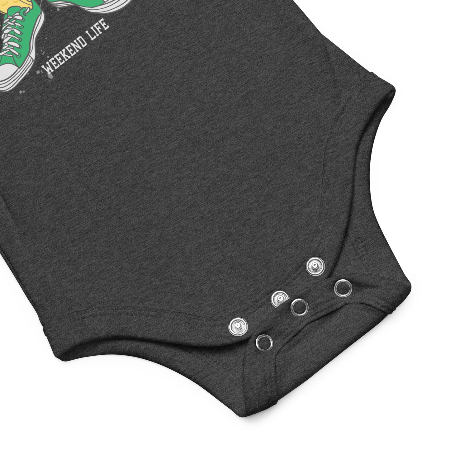 "Attitude" Short Sleeve Baby One Piece
