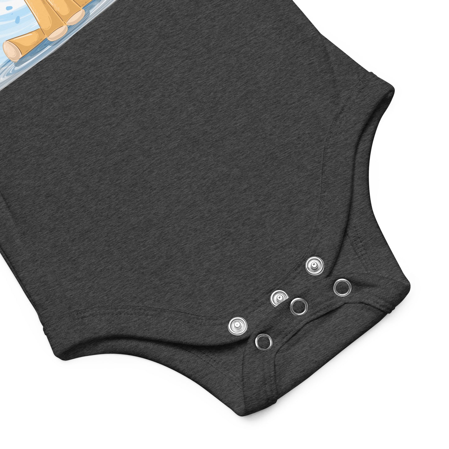 "Happy Giraffe" Short Sleeve Baby One Piece