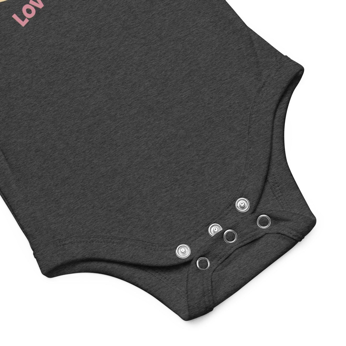 "Love cats" Short Sleeve Baby One Piece