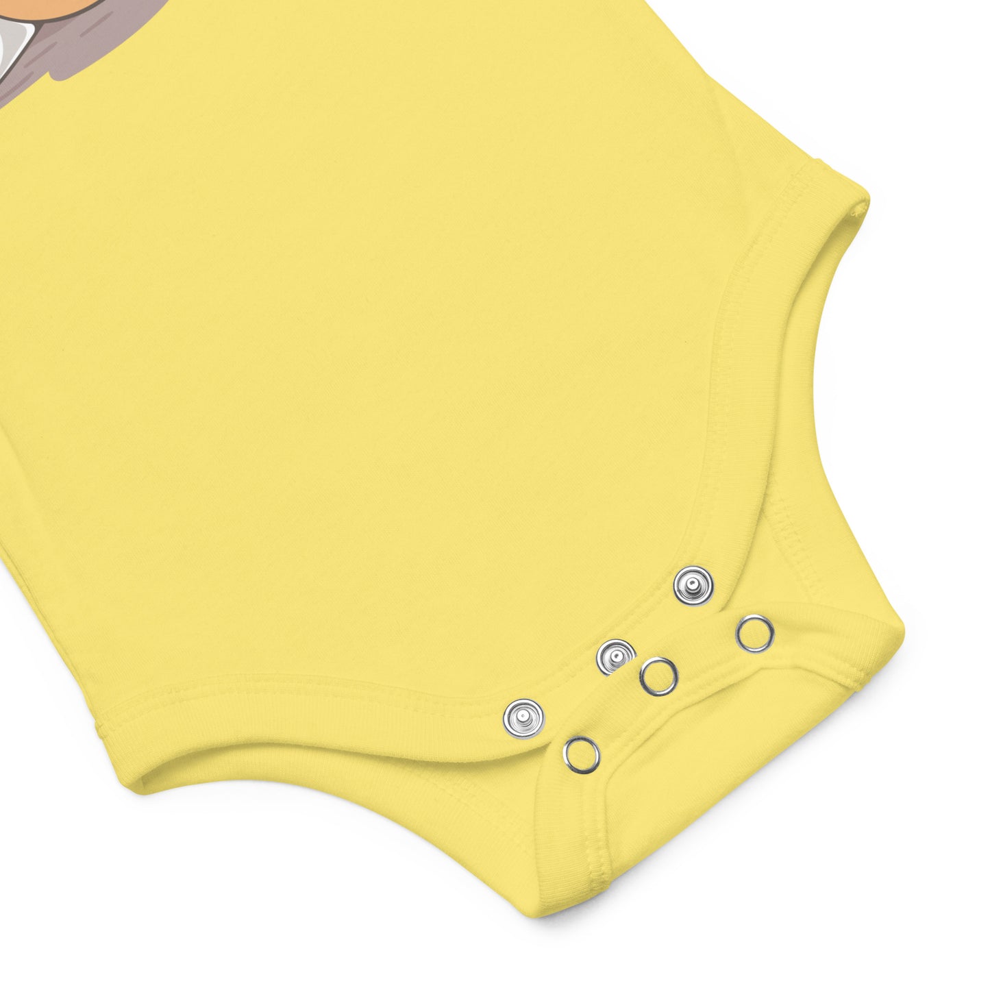 "Mozzarella Mouse" Short Sleeve Baby One Piece