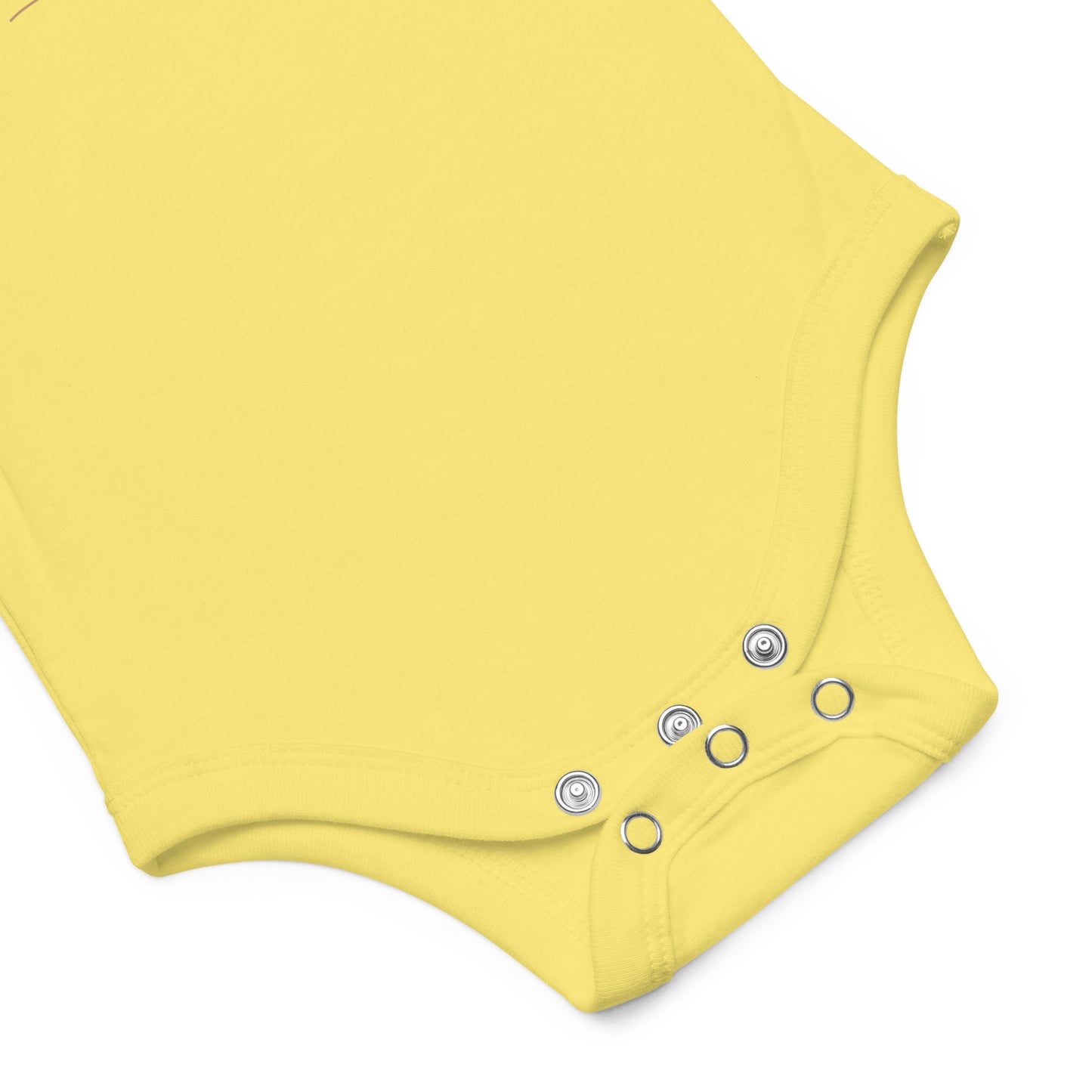 "Lazy Cat" Short Sleeve Baby One Piece