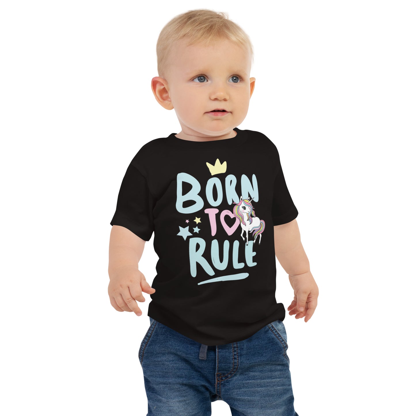 Baby Short Sleeve Tee - Born to Rule