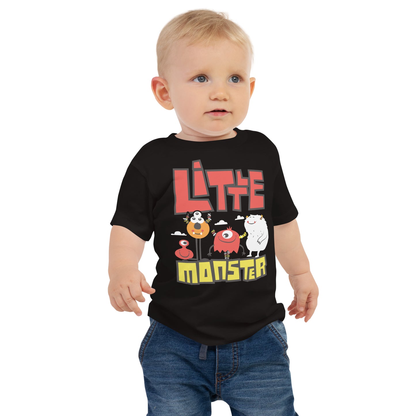 Baby Short Sleeve Tee - Little Monster