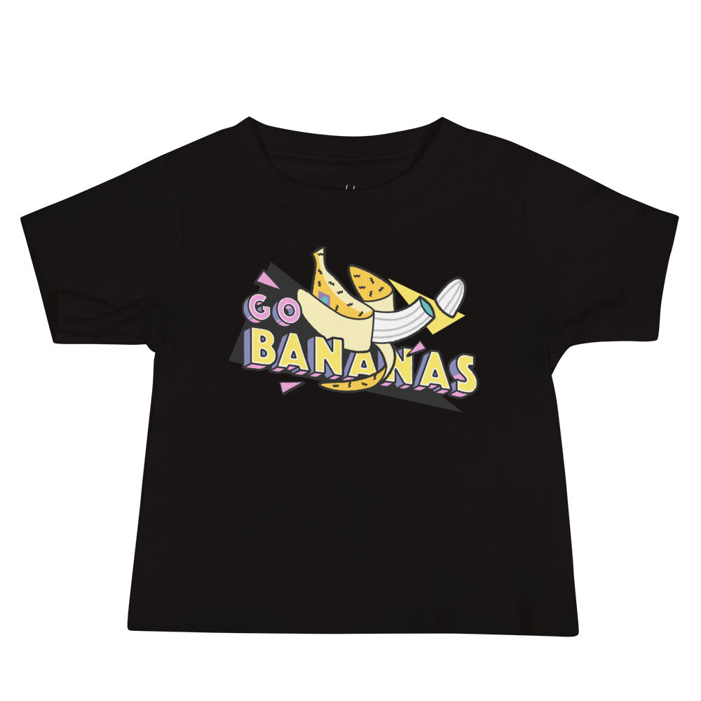 Baby Short Sleeve Tee - Go Bananas
