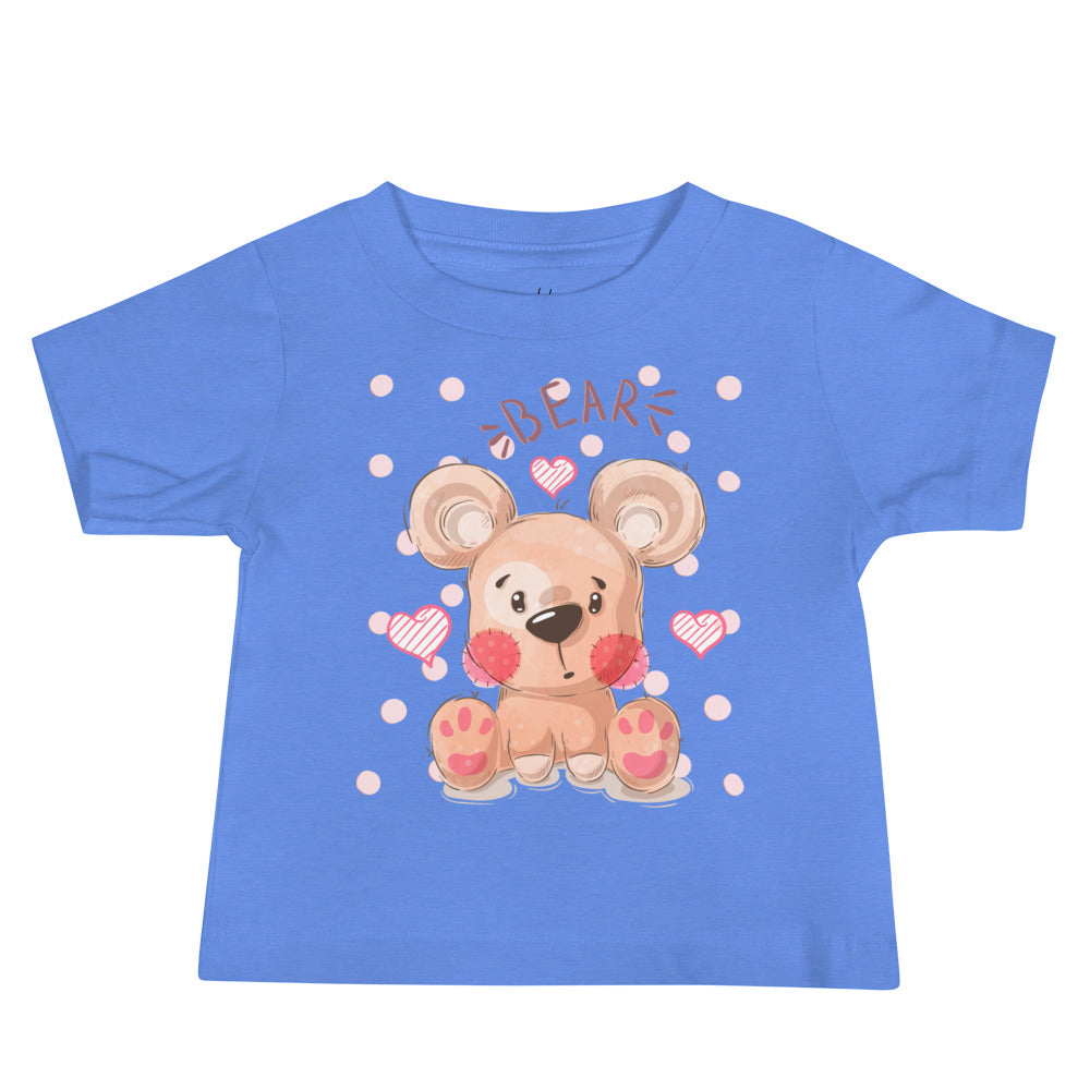 Baby Short Sleeve Tee - Teddy Bear