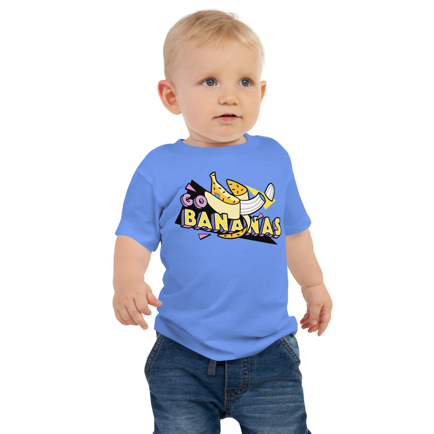Baby Short Sleeve Tee - Go Bananas