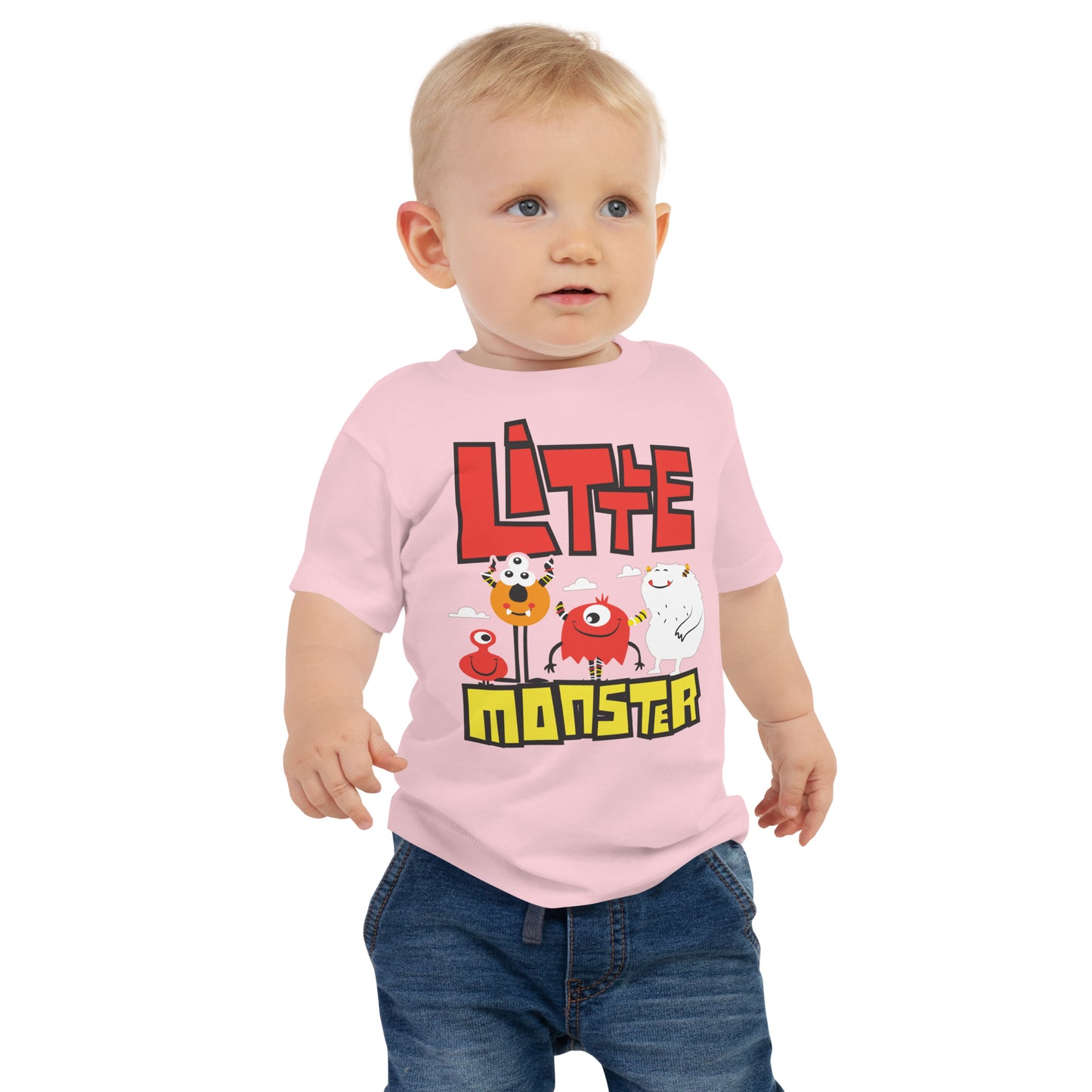 Baby Short Sleeve Tee - Little Monster