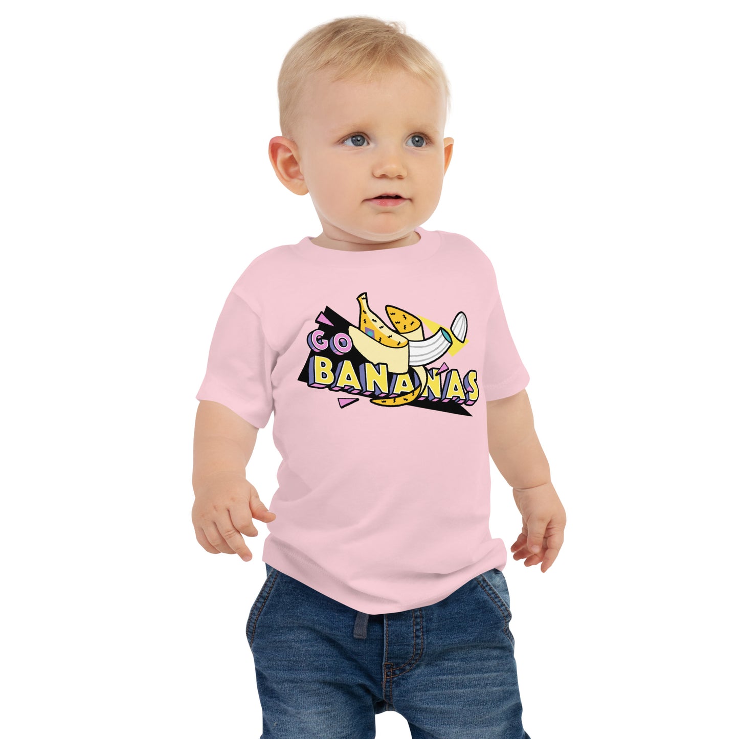 Baby Short Sleeve Tee - Go Bananas