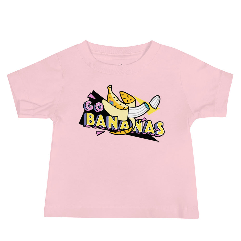 Baby Short Sleeve Tee - Go Bananas