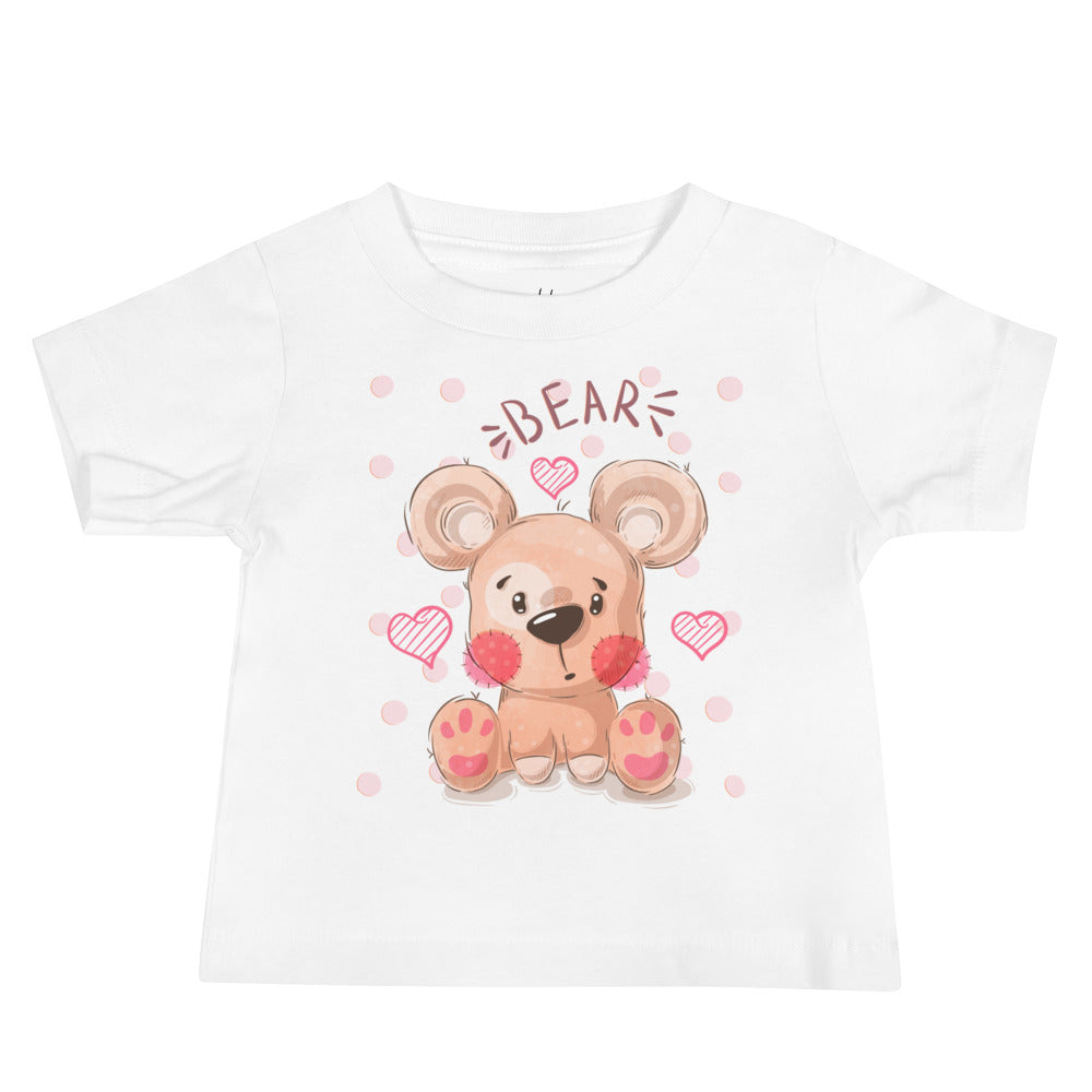 Baby Short Sleeve Tee - Teddy Bear