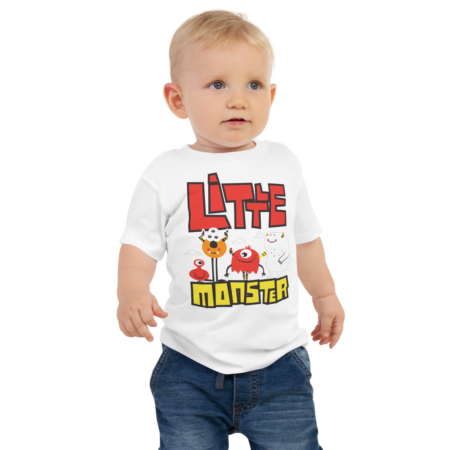 Baby Short Sleeve Tee - Little Monster