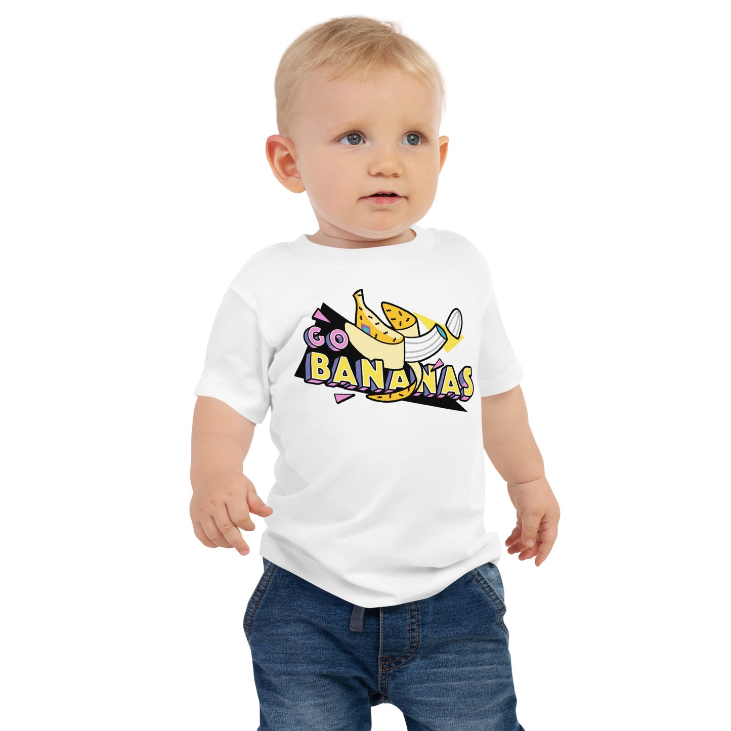Baby Short Sleeve Tee - Go Bananas