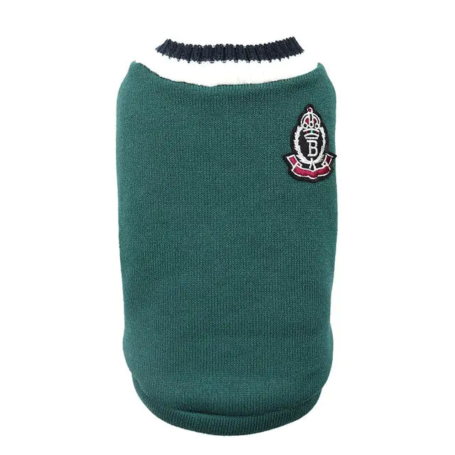 FurryFrat College Style Dog Coat