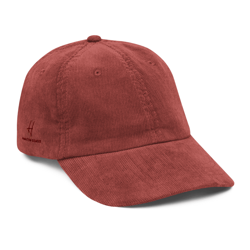 Vintage corduroy cap