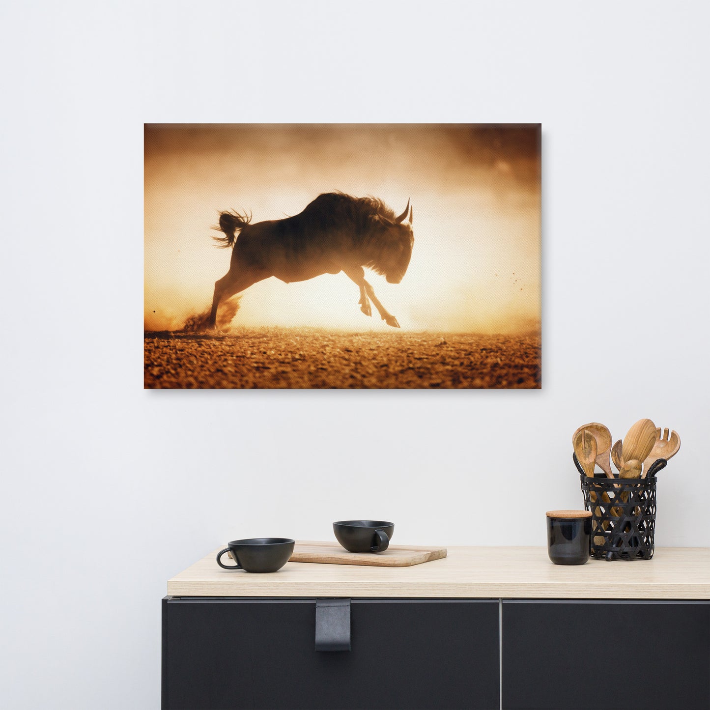 "Sunset Stomp" Canvas Print