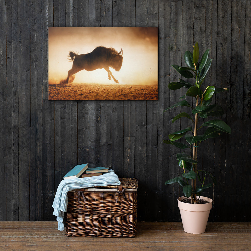 "Sunset Stomp" Canvas Print