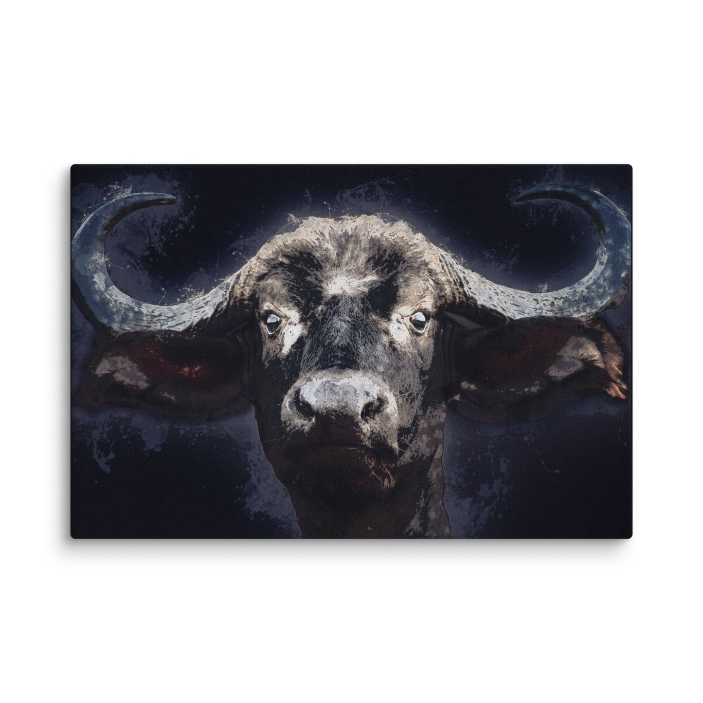 "Afrikas Big Five" Splash Painting Leinwanddruck