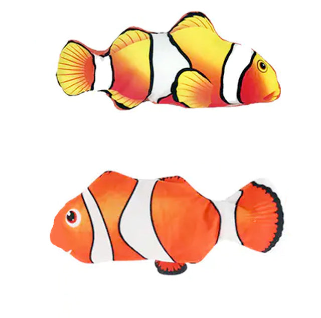 Wiederaufladbares interaktives Katzenspielzeug „Floppy Fish“