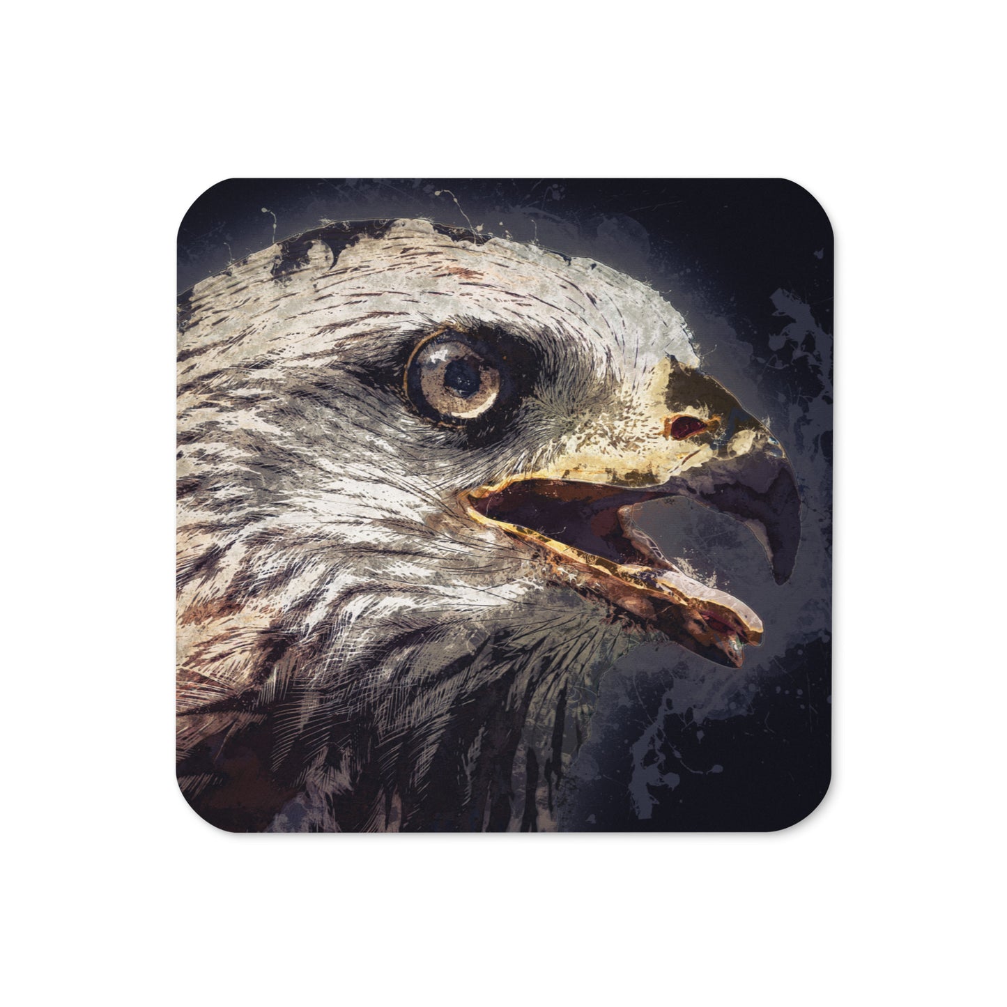 "Red Kite" Cork-back coaster
