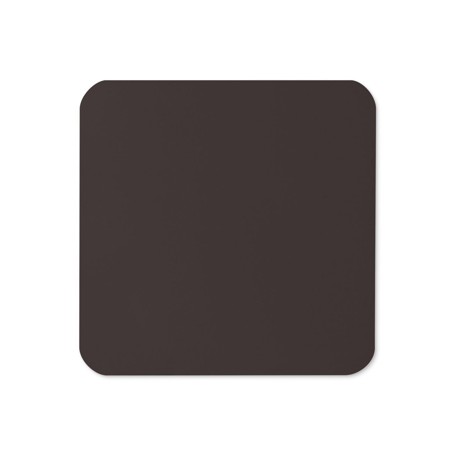 Solid Colour Cork-back coasters