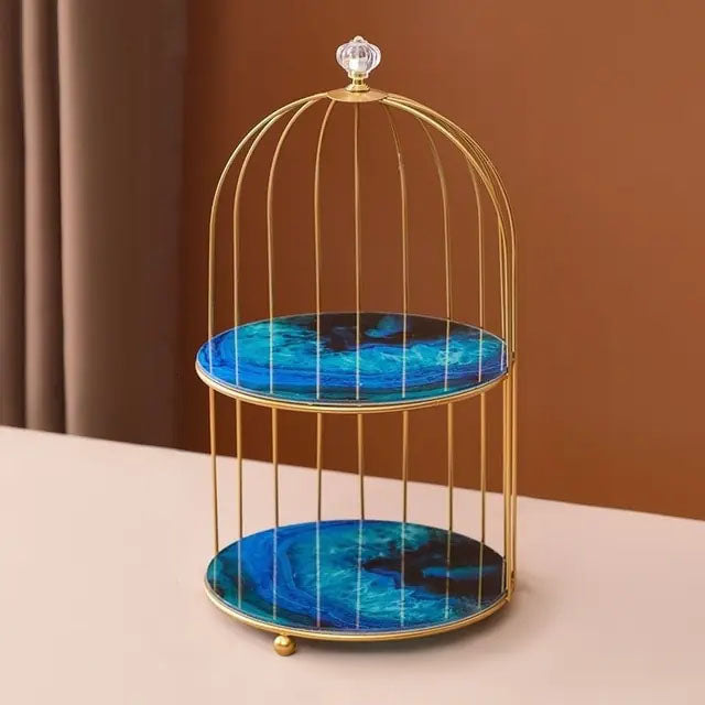 Bird Cage Cosmetic Organizer