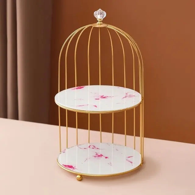 Bird Cage Cosmetic Organizer