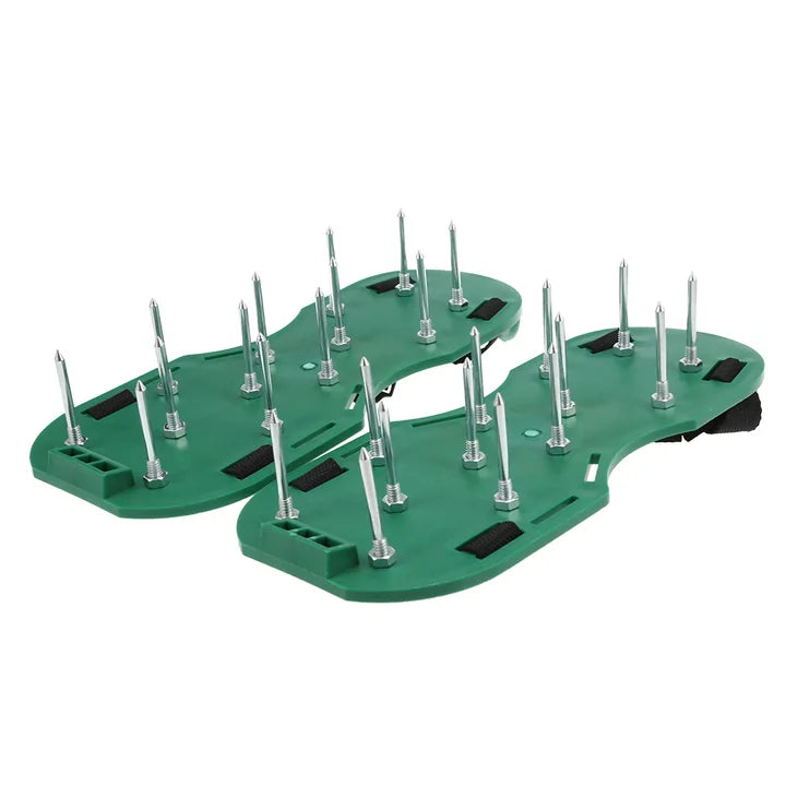 芝生エアレーションシューズ