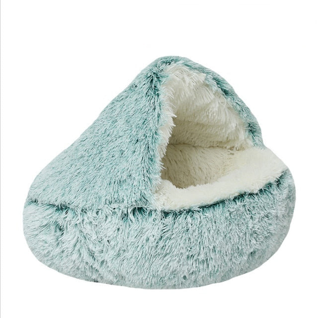 Plush Self-Warming Pet Bed