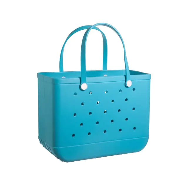 SunSplash Easy-Clean Rubber Beach Bag