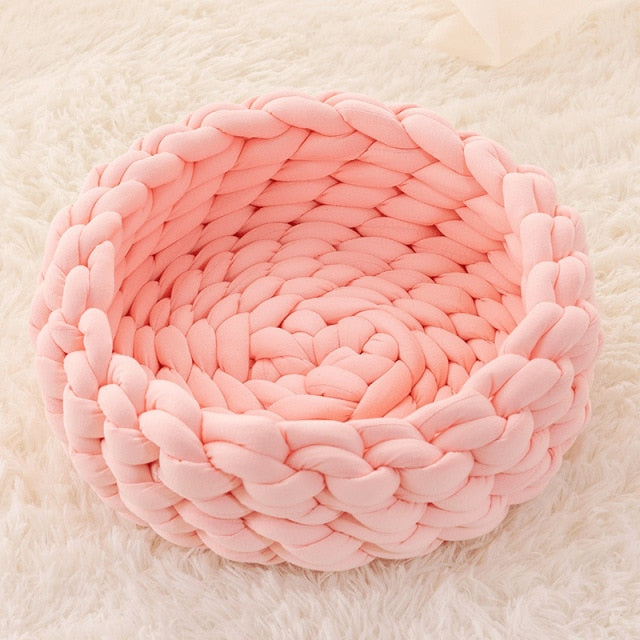 Soft and Cosy Cotton Pet Bed