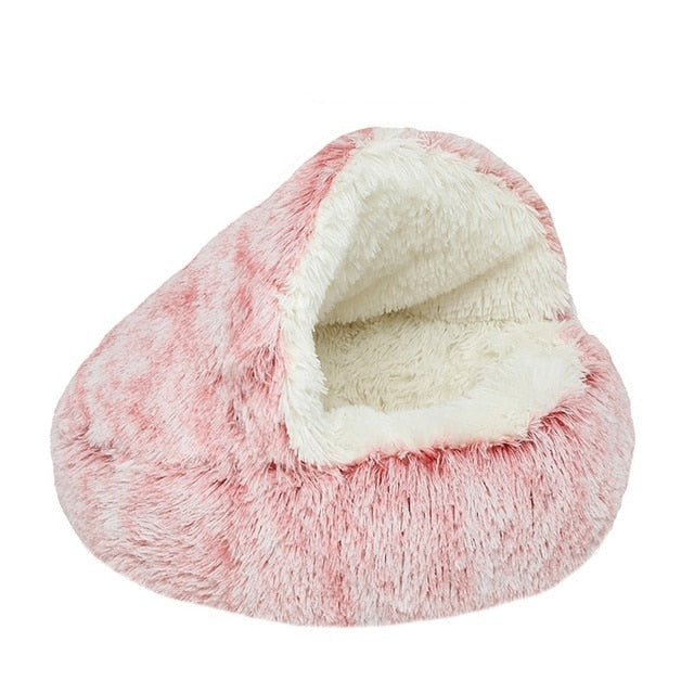 Plush Self-Warming Pet Bed