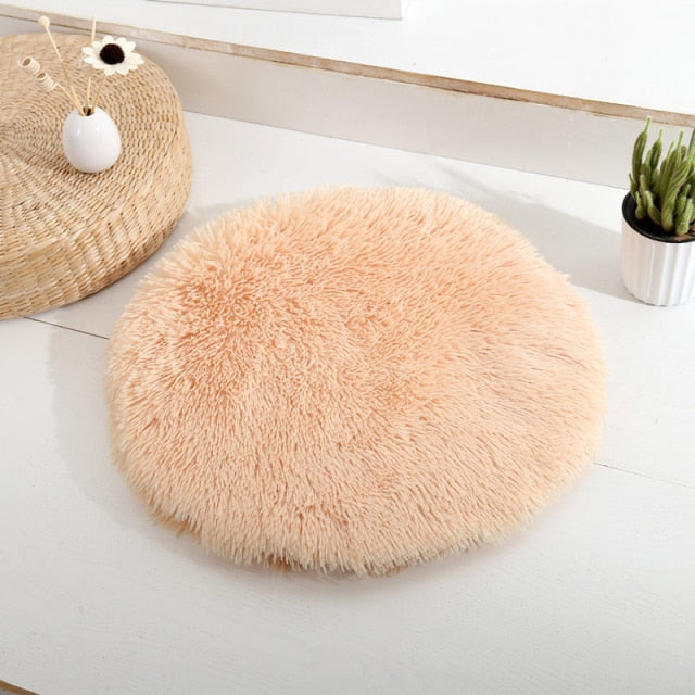 Plush Pet Bed for Smaller Breeds