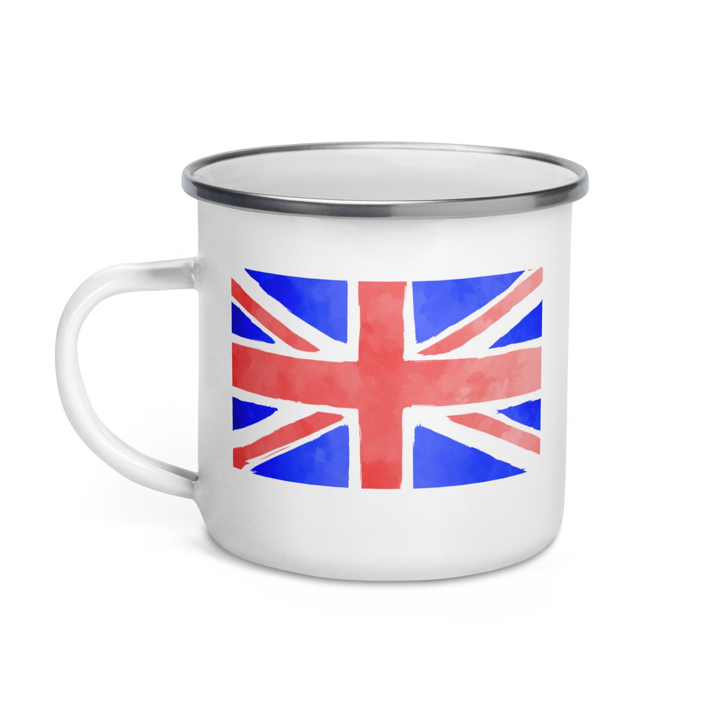 Emaille-Tasse - Union Jack