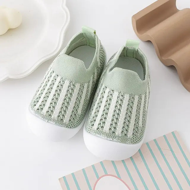 BreezeFlex Striped Toddler Sneakers