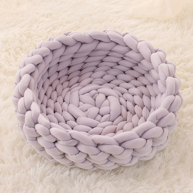 Soft and Cosy Cotton Pet Bed