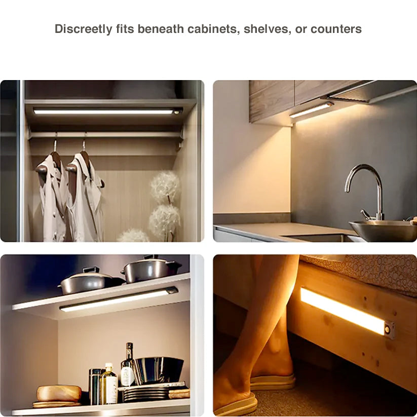 SmartGlow Motion Sensor Cabinet Lighting