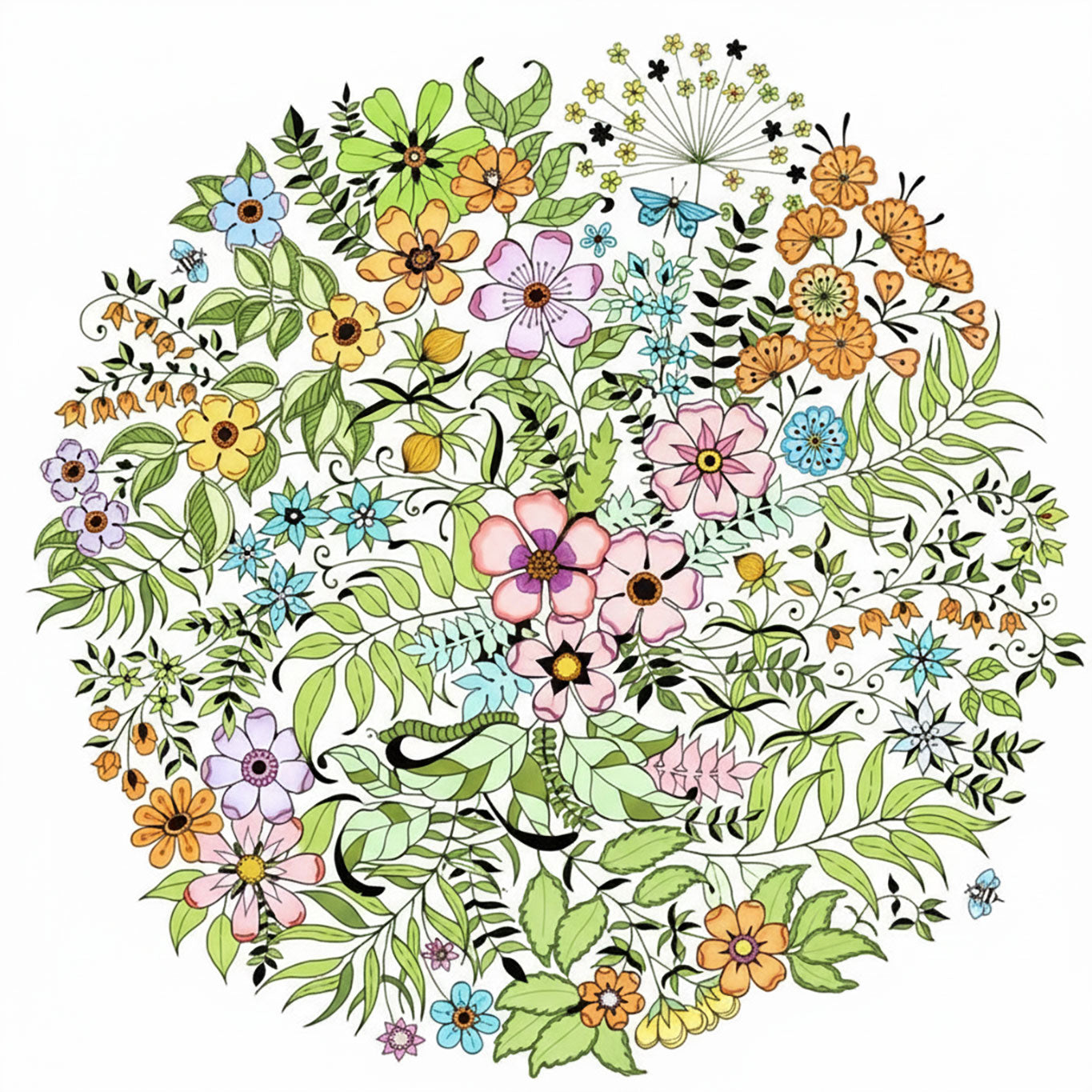 Secret Garden Coloring Book