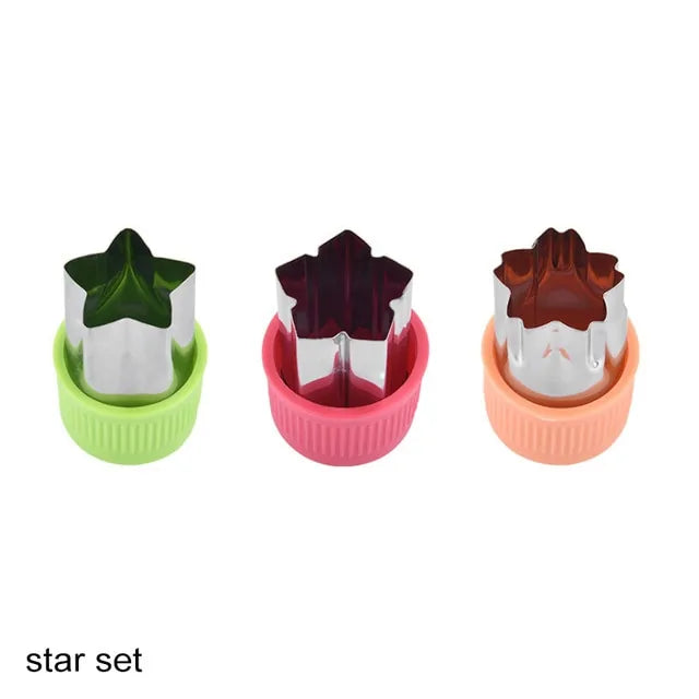 Stainless Steel Chef's Choice Cookie Shape Cutters, Set of 3