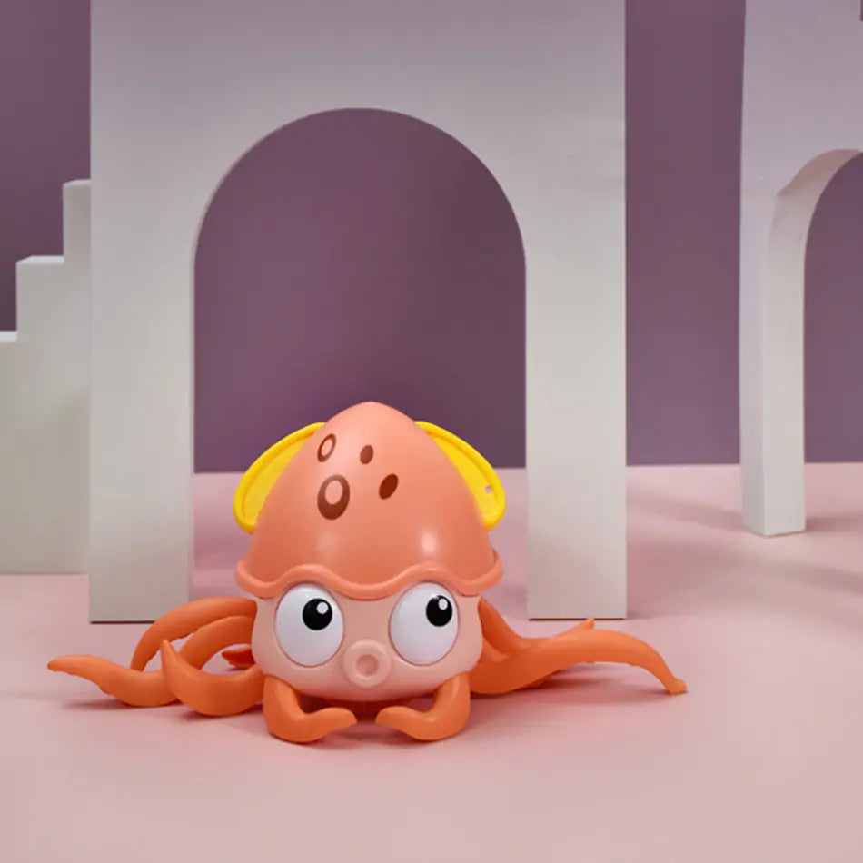 SquiggleSplash Baby Octopus Bath Toy