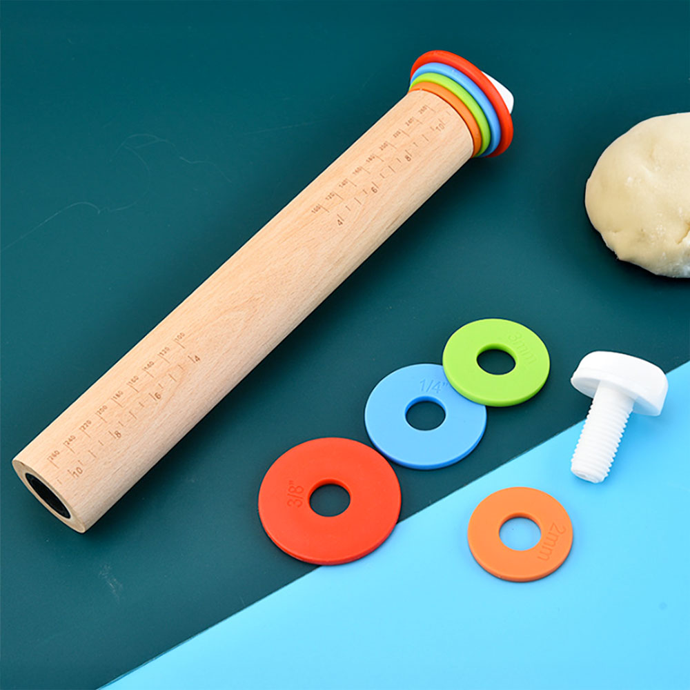 DoughPro Precision Adjustable Rolling Pin