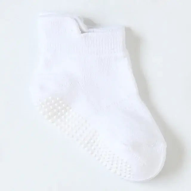 Anti-Slip Toddler Ankle Socks - Pack of 6 pairs